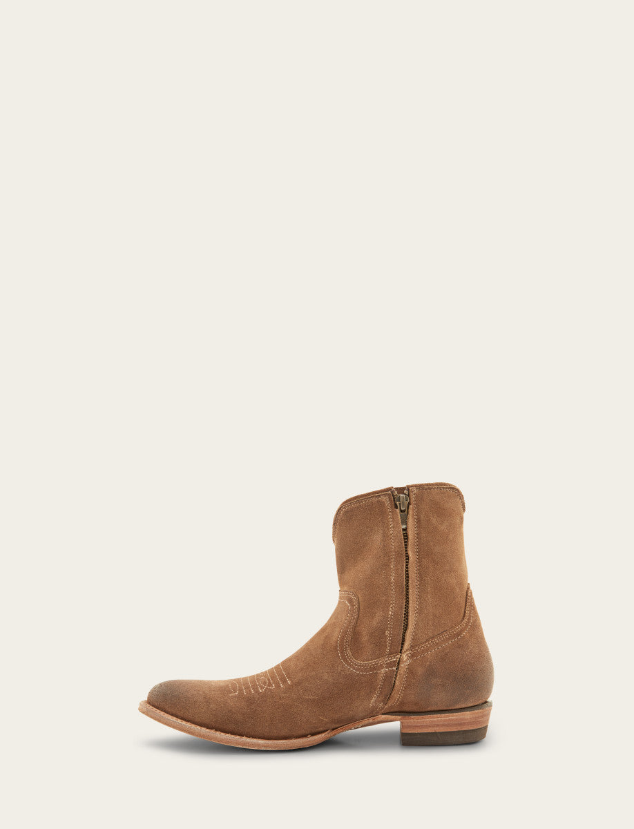 Men's Dark Ash Austin Inside Zip Boots - Dark Ash