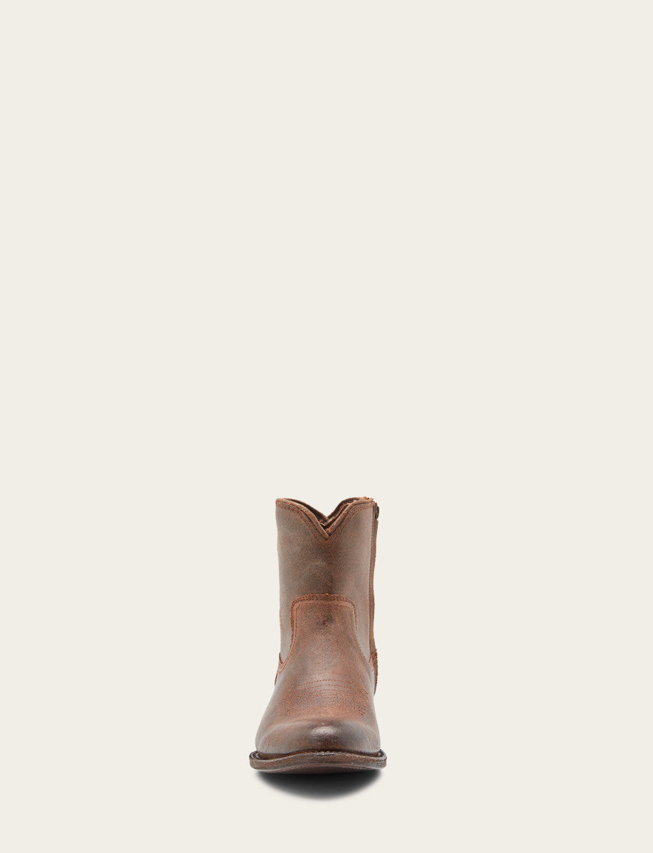 Men's Brown Austin Inside Zip Boots - Brown