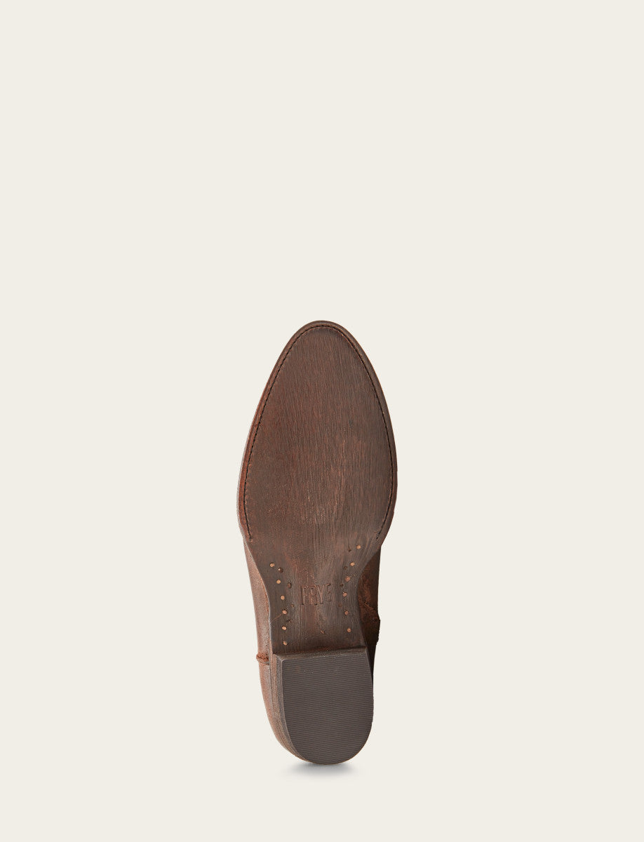 Men's Brown Austin Inside Zip Boots - Brown