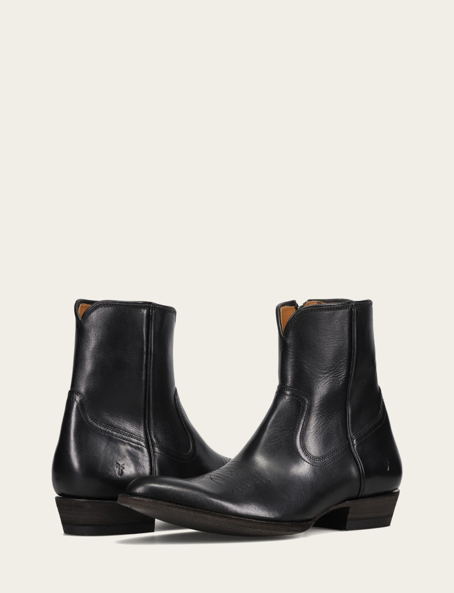 Austin Inside Zip Boot - Black