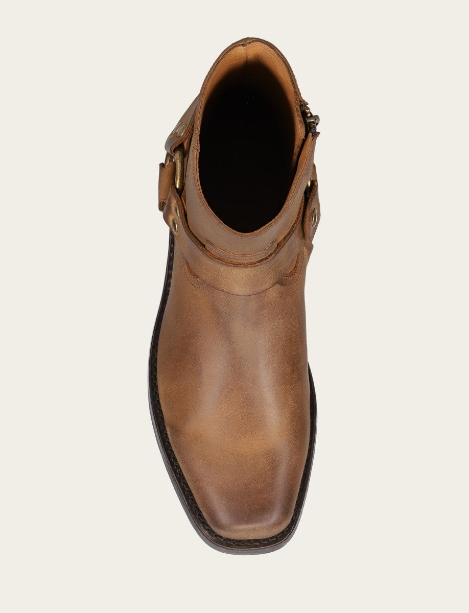 Men's Tan Conway Harness Boot - Tan