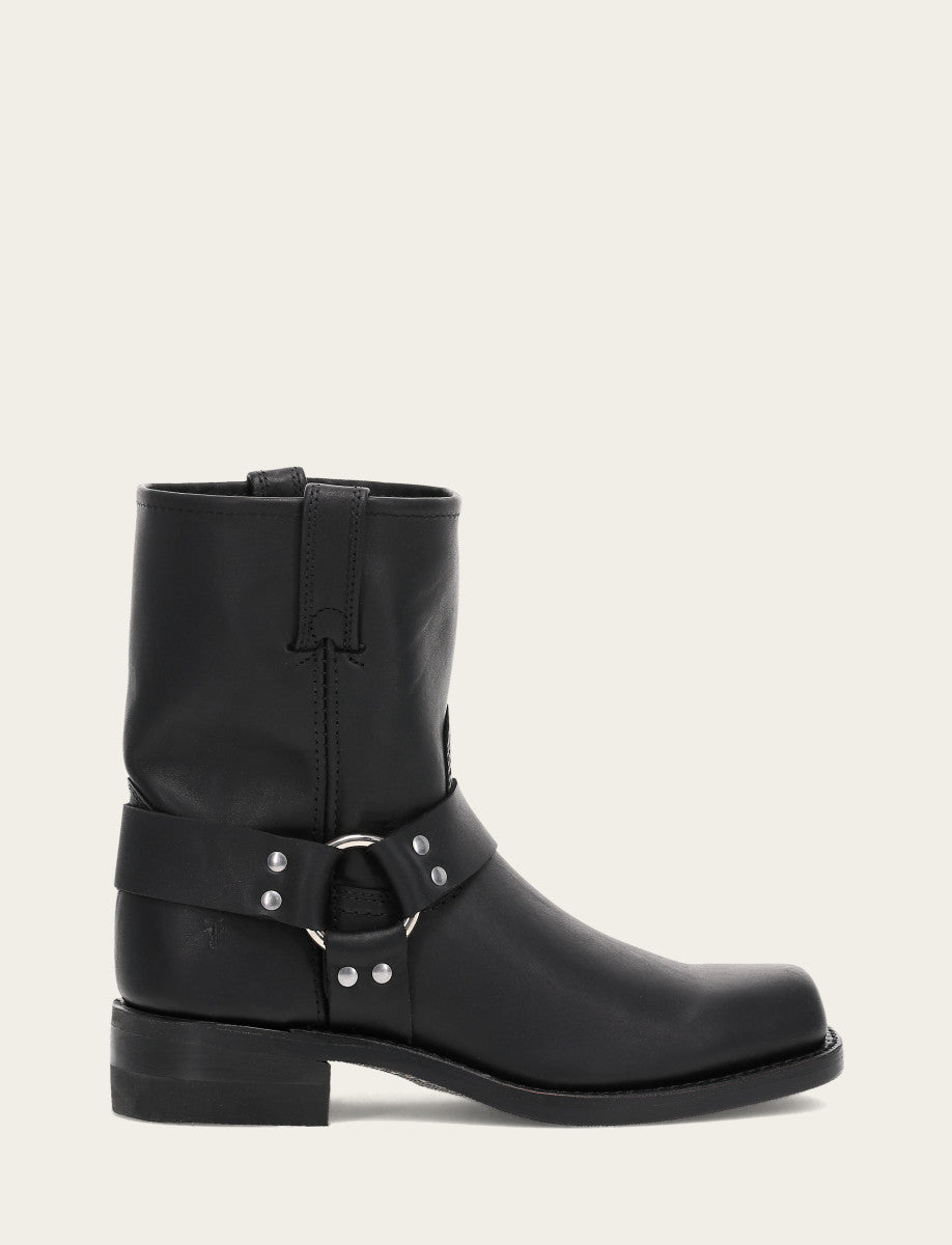 Men's Black Harness 8R Mens Boots - Black