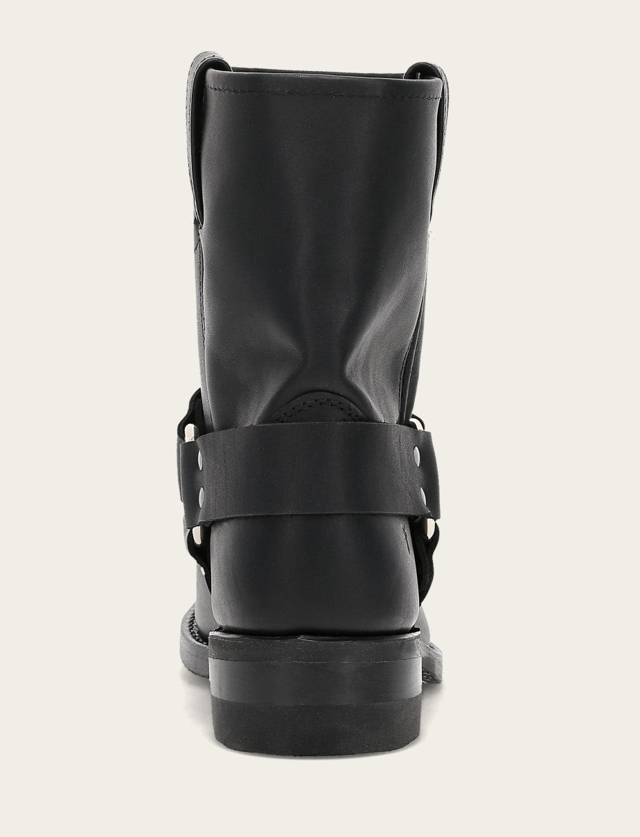 Men's Black Harness 8R Mens Boots - Black