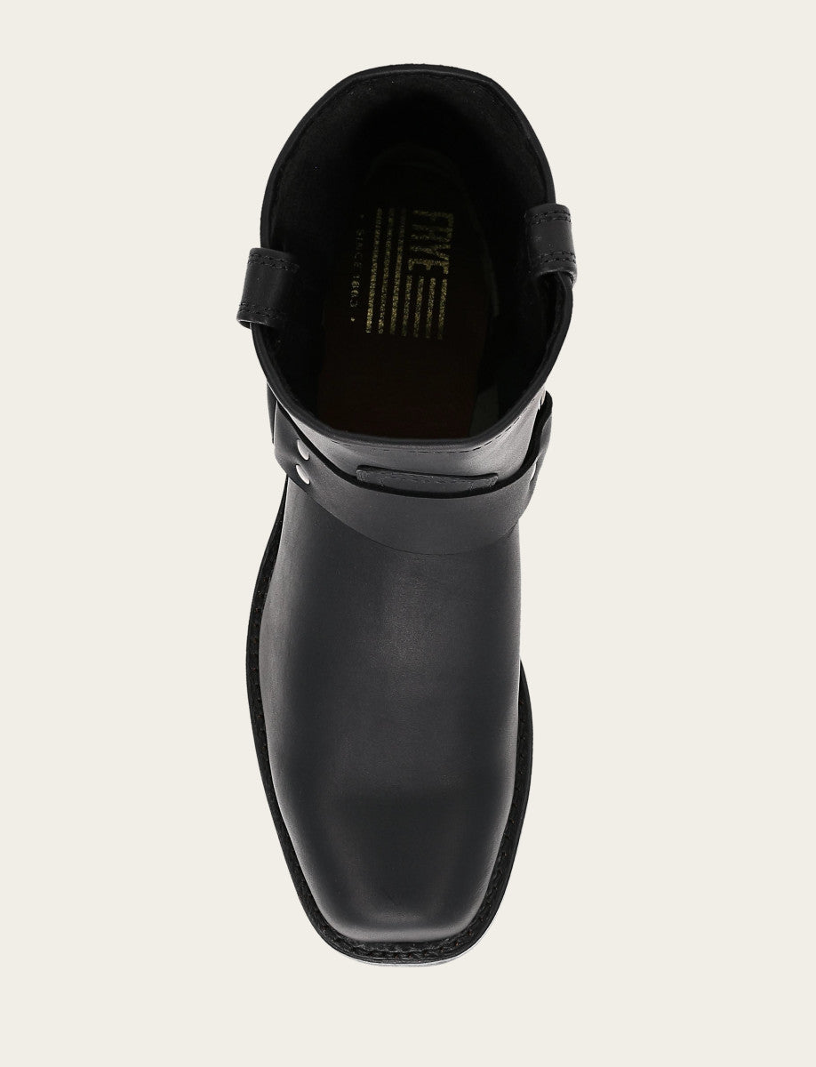 Men's Black Harness 8R Mens Boots - Black