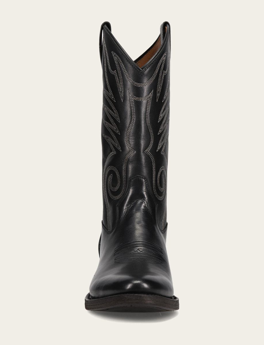 Men's Black Grady Vintage Stitch Western Boots - Black