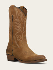 Men's Mushroom Grady Vintage Stitch Western Boots - Mushroom