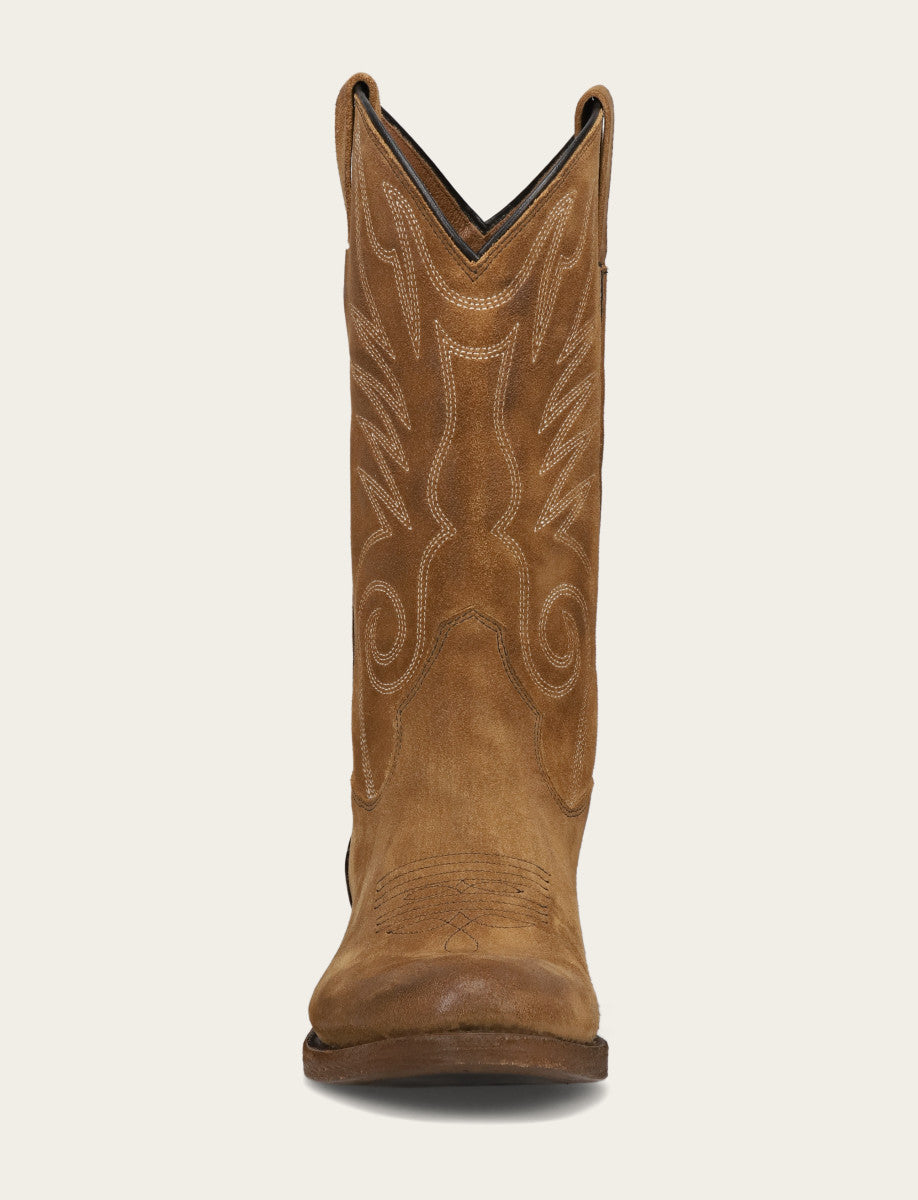 Men's Mushroom Grady Vintage Stitch Western Boots - Mushroom