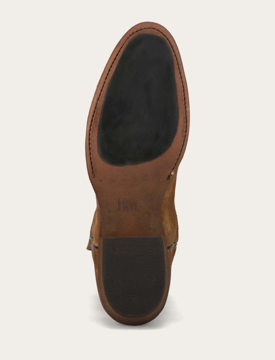 Men's Mushroom Grady Vintage Stitch Western Boots - Mushroom