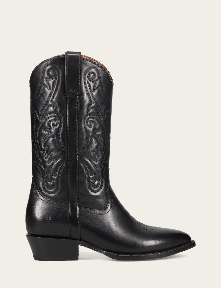 Men's Black Bruce Pull On Tall Boots - Black