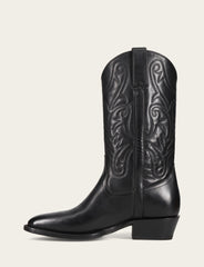 Men's Black Bruce Pull On Tall Boots - Black