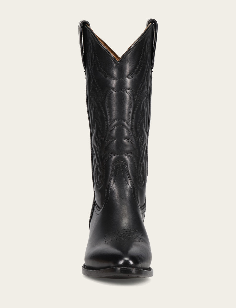 Men's Black Bruce Pull On Tall Boots - Black