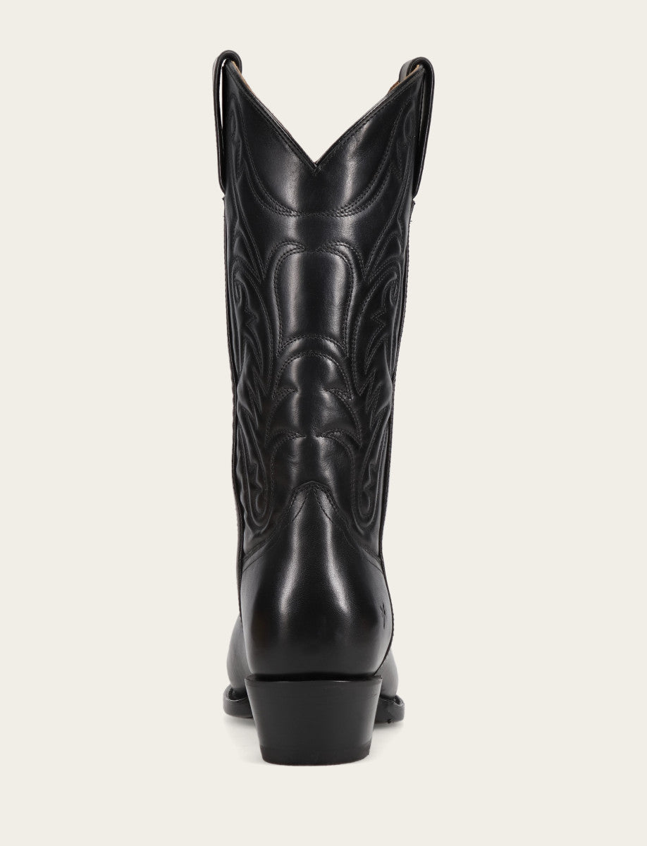 Men's Black Bruce Pull On Tall Boots - Black