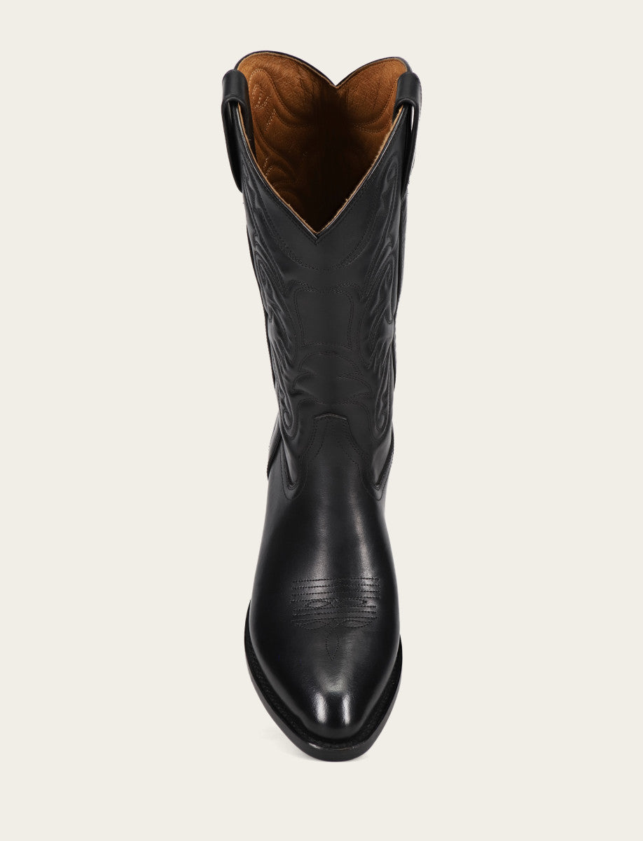 Men's Black Bruce Pull On Tall Boots - Black