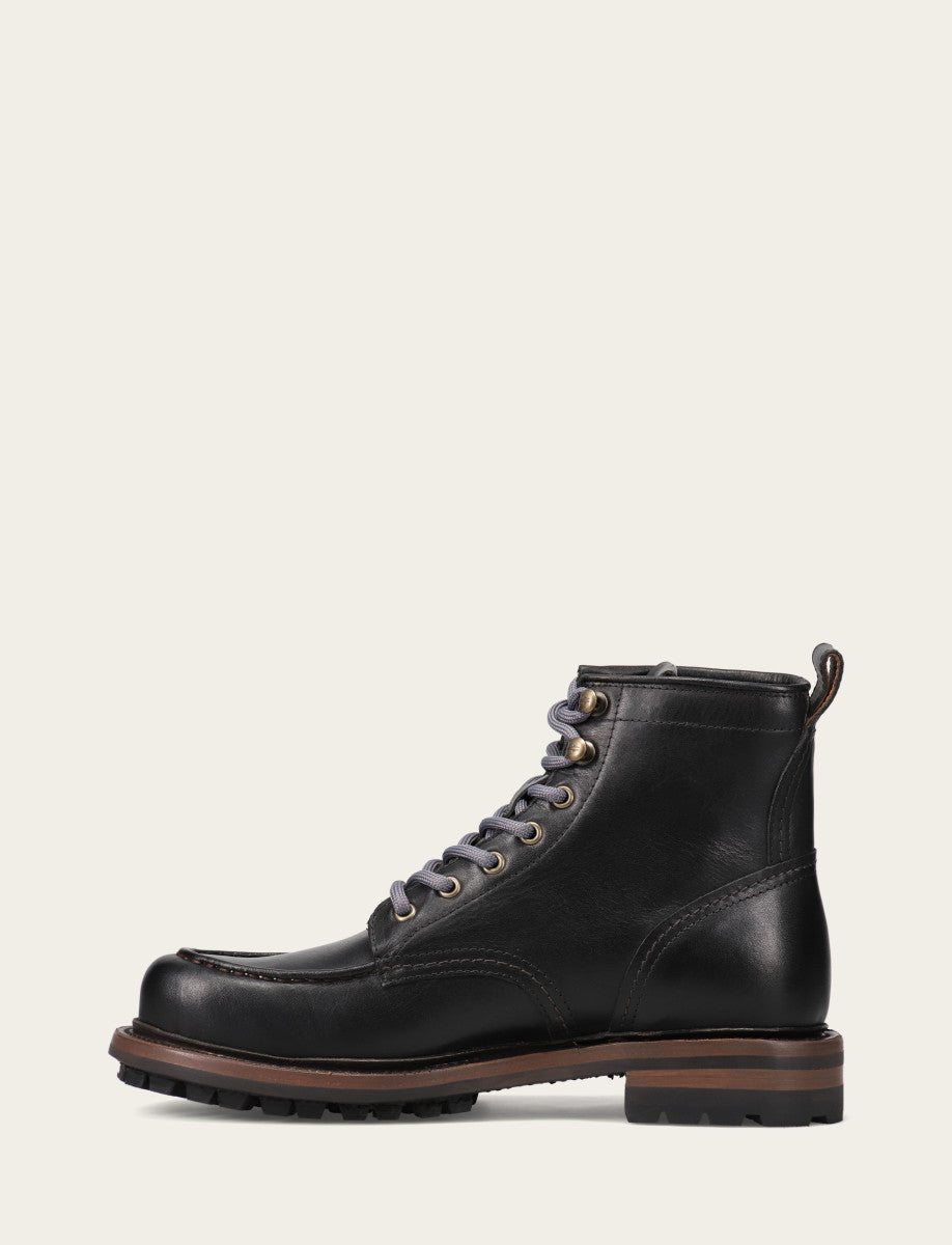 Men's Black Hudson Workboot Lug - Black