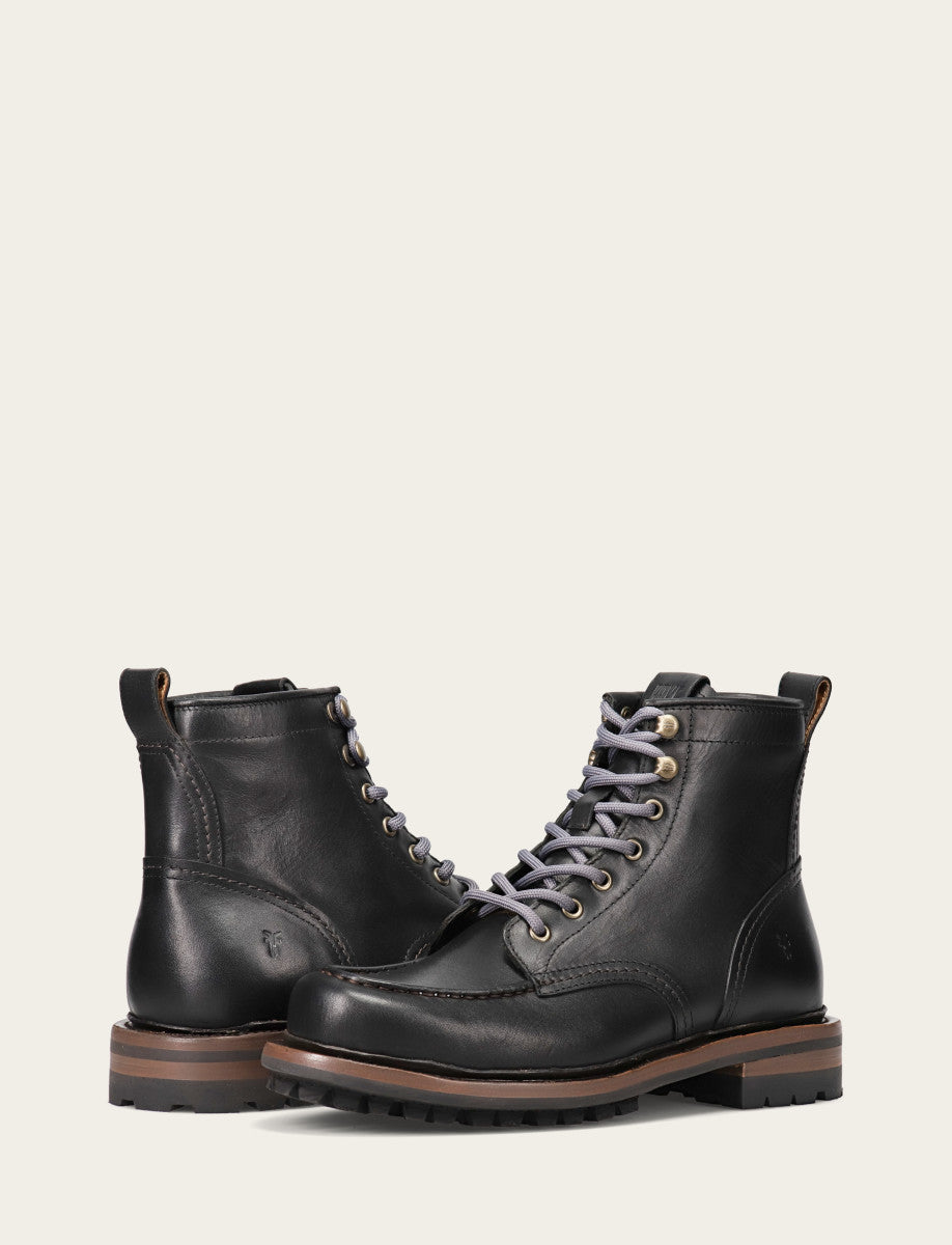 Men's Black Hudson Workboot Lug - Black