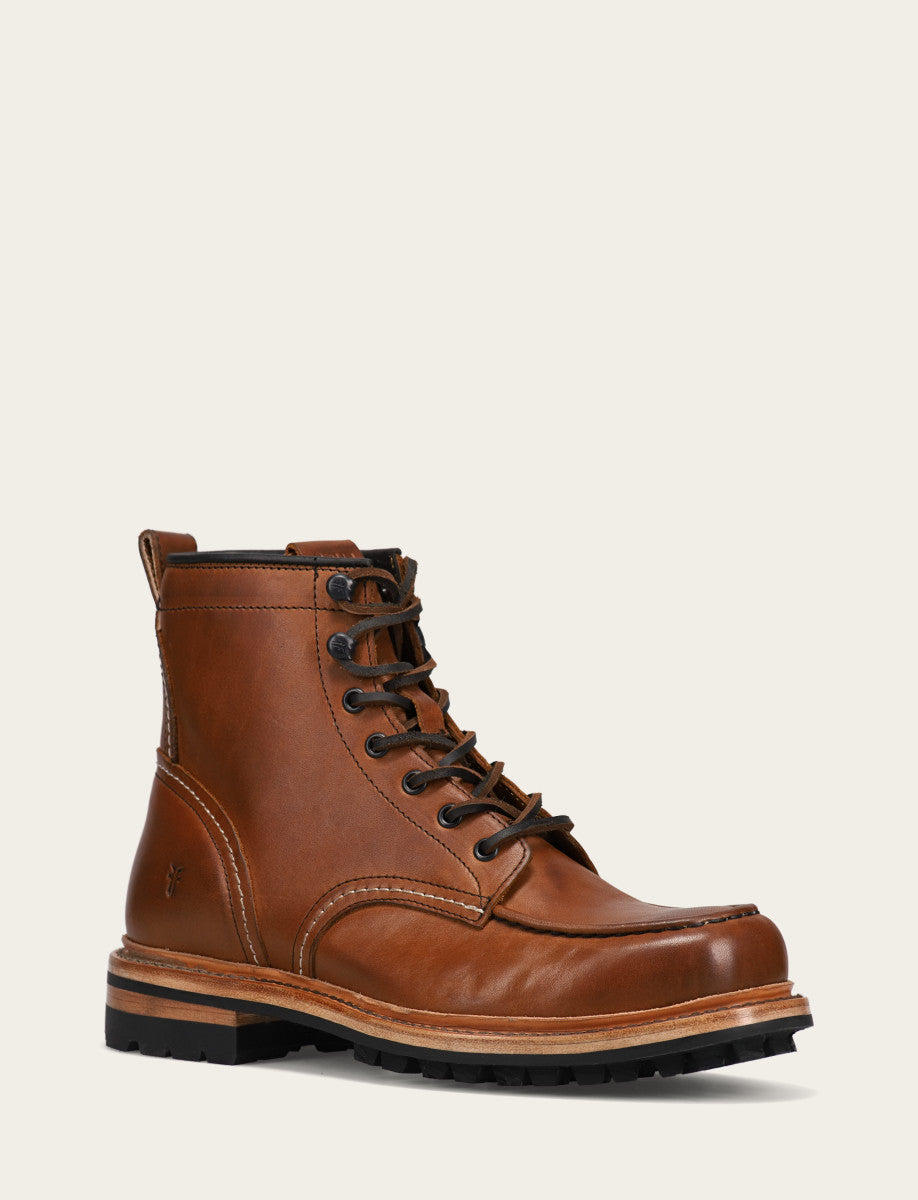 Men's Caramel Hudson Workboot Lug - CARAMEL