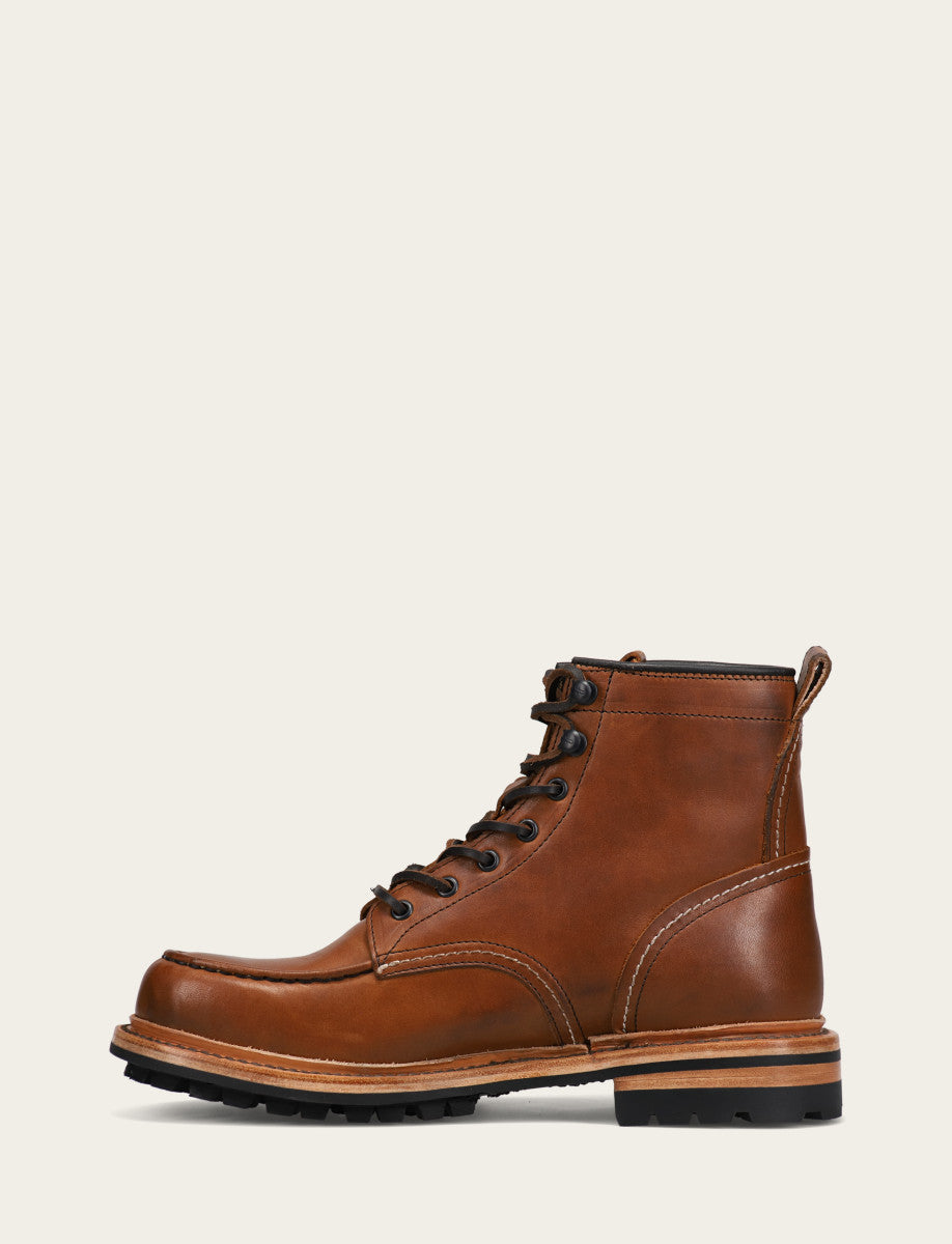 Men's Caramel Hudson Workboot Lug - CARAMEL