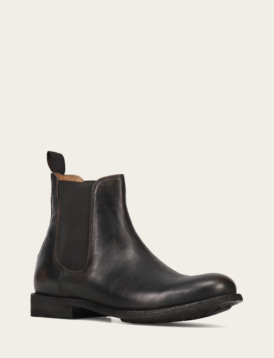 Men's Antique Black Tyler Flex Chelsea Boots - Antique Black