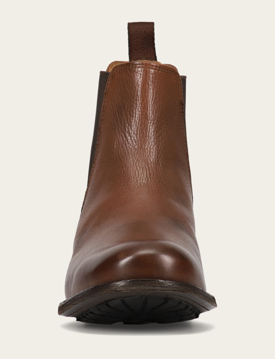 Men's Cognac Tyler Flex Chelsea Boots - Cognac