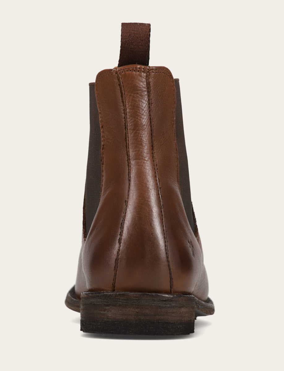 Men's Cognac Tyler Flex Chelsea Boots - Cognac