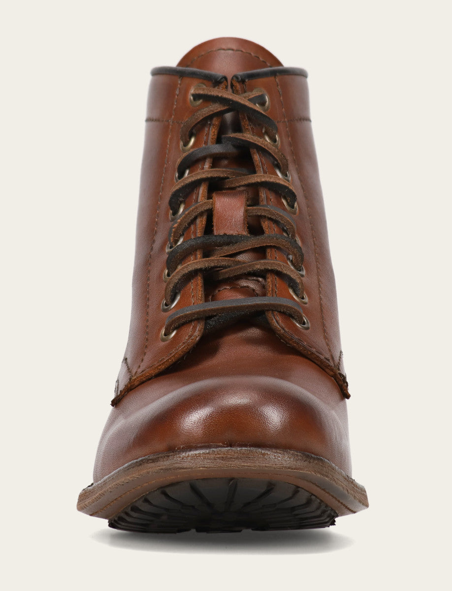 Men's Cognac Tyler Flex Lace Up Boots - Cognac