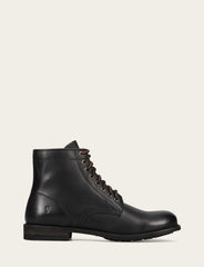 Men's Black Tyler Flex Lace Up Boots - Black