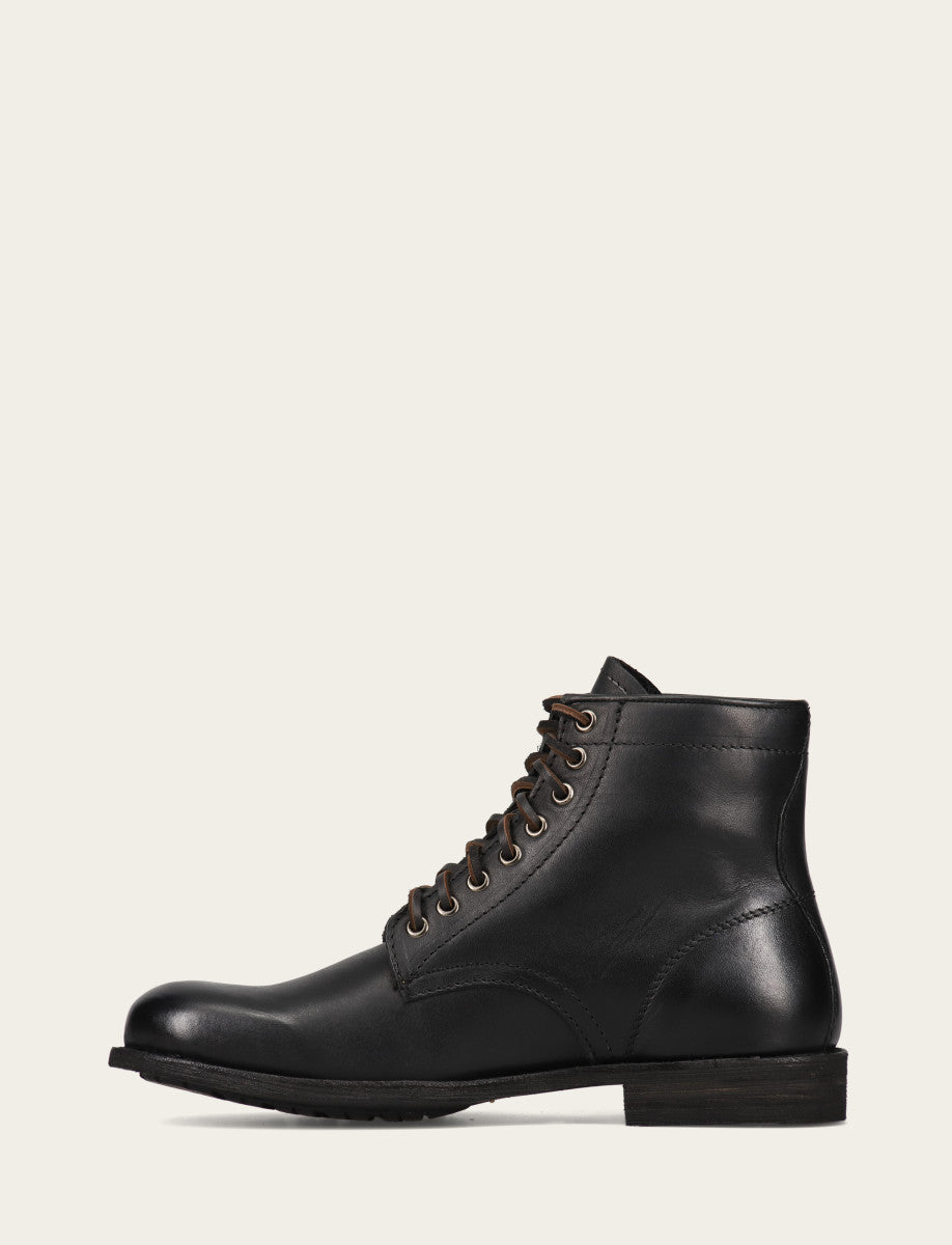 Men's Black Tyler Flex Lace Up Boots - Black