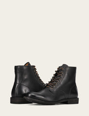 Men's Black Tyler Flex Lace Up Boots - Black