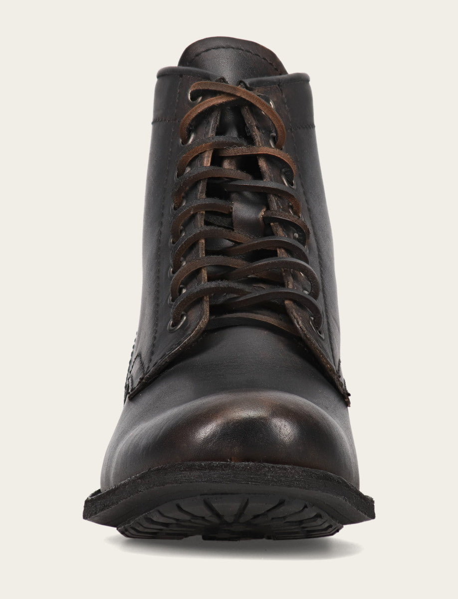 Men's Antiqued Black Tyler Flex Lace Up Boots - Antiqued Black