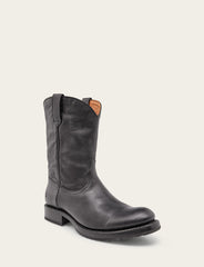 Men's Black Duke Roper Boots - Black