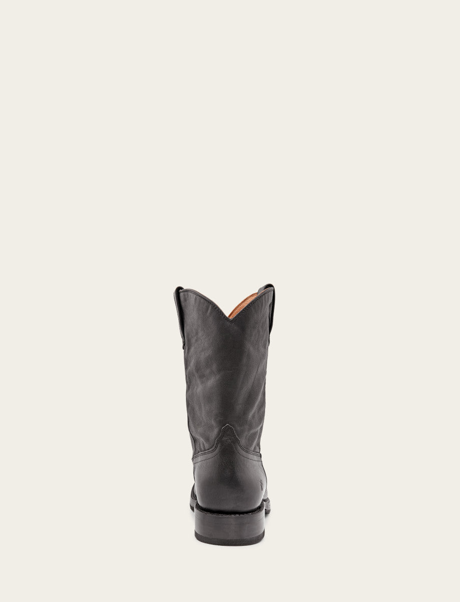 Men's Black Duke Roper Boots - Black