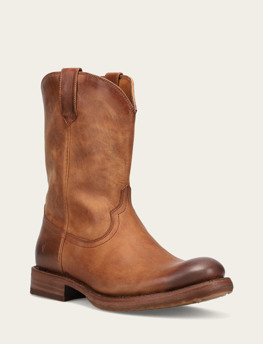 Men's Tobacco Duke Roper Boots - Tobacco