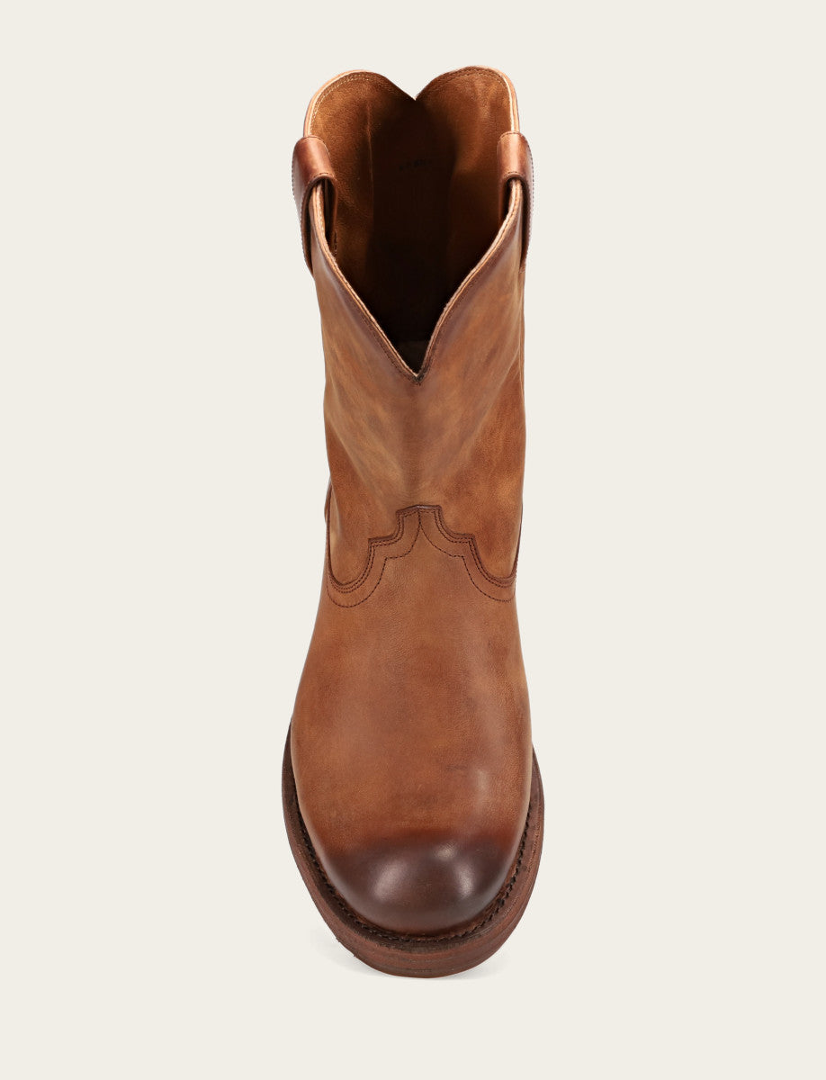 Men's Tobacco Duke Roper Boots - Tobacco