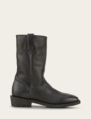 Men's Black Nash Roper Western Boots - BLACK