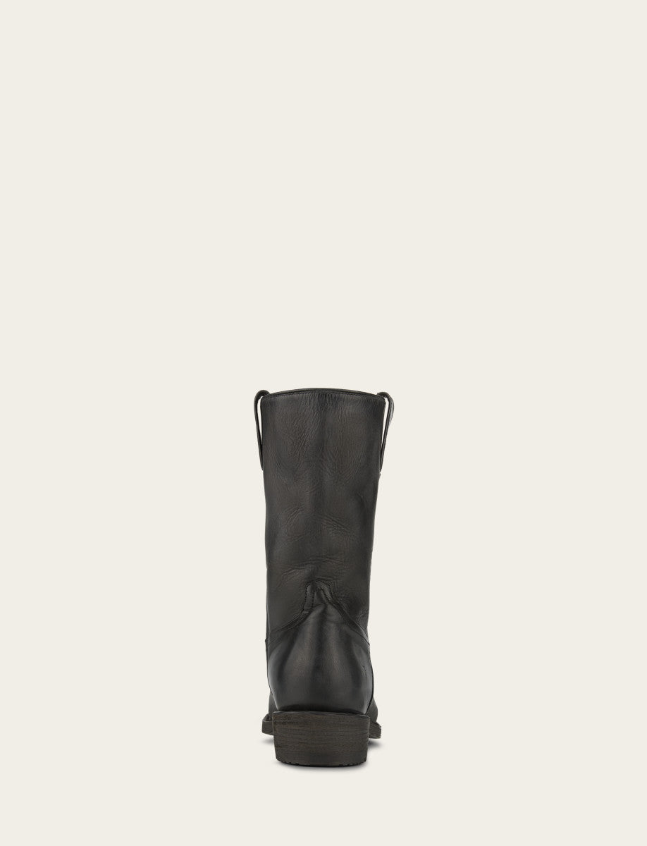 Men's Black Nash Roper Western Boots - BLACK