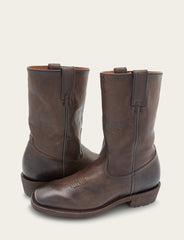 Men's Chocolate Nash Roper Western Boots - CHOCOLATE