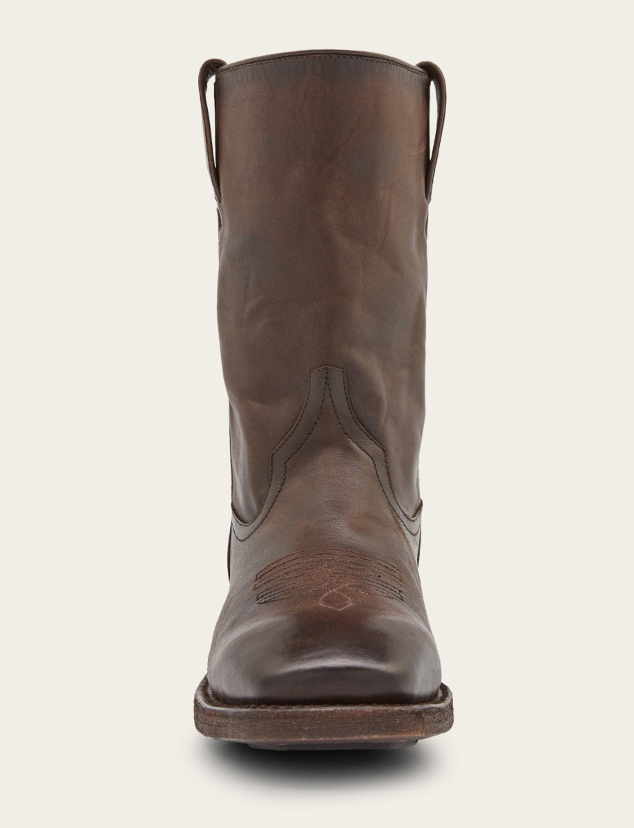 Men's Chocolate Nash Roper Western Boots - CHOCOLATE
