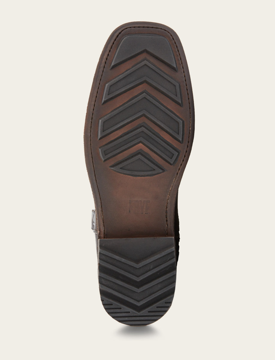 Men's Chocolate Nash Roper Western Boots - CHOCOLATE