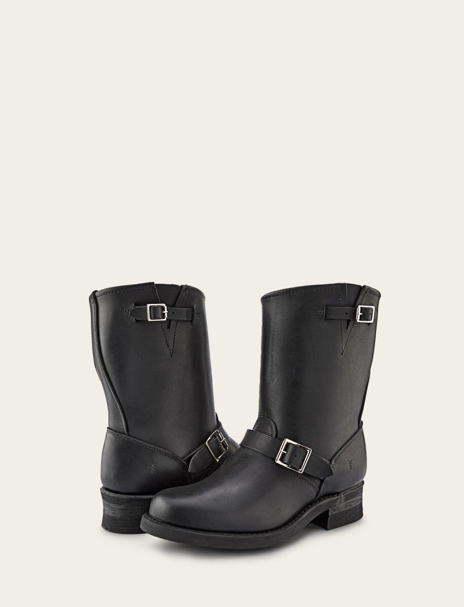 Men's Black Engineer 12R Mens Moto - Black