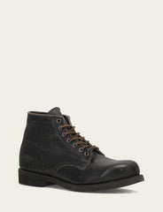Men's Black Prison Boots - Black