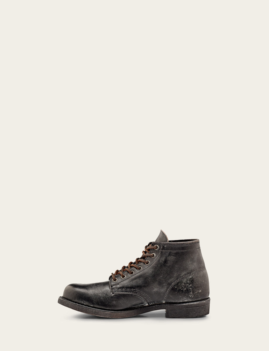 Men's Black Prison Boots - Black