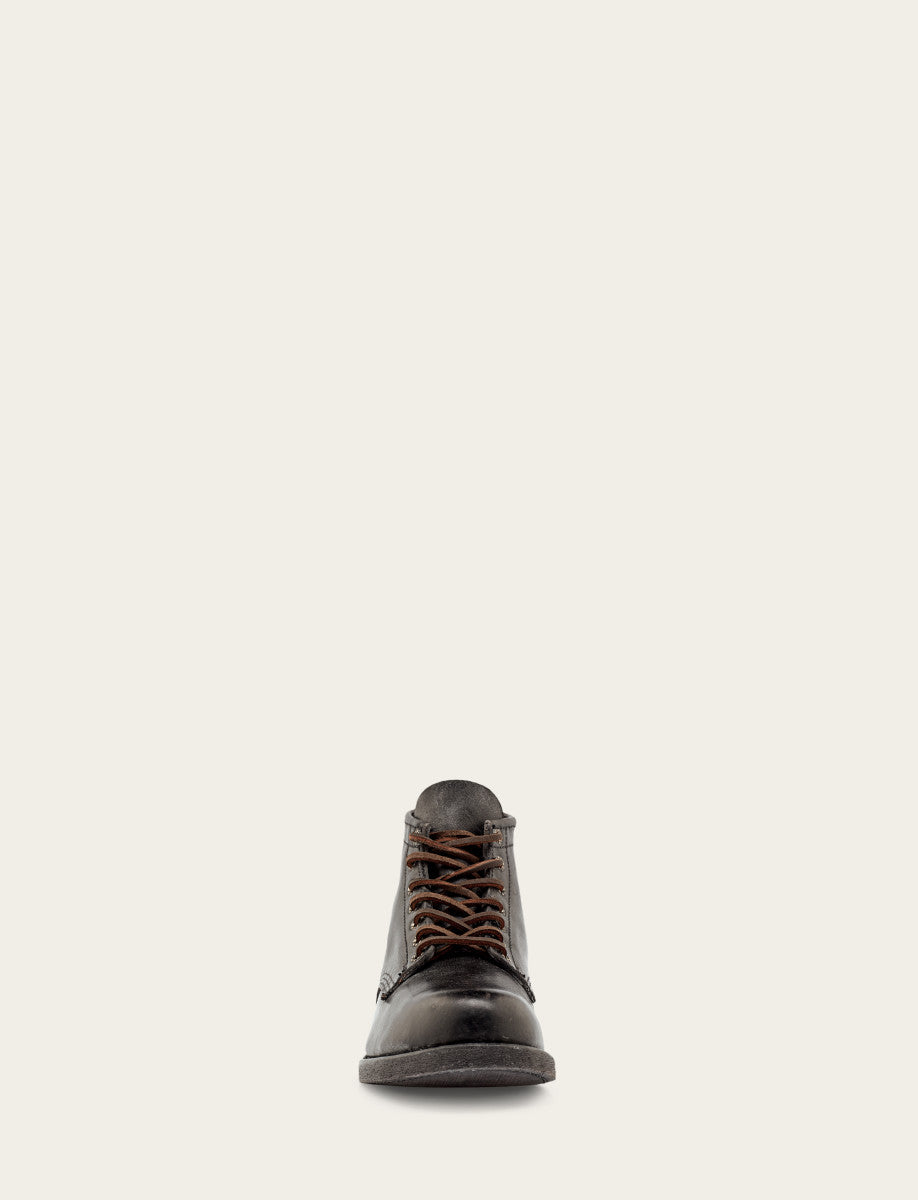 Men's Black Prison Boots - Black
