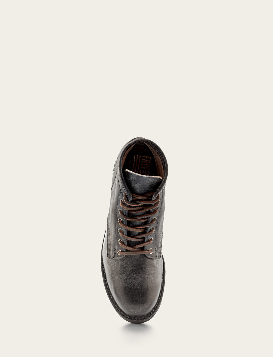Men's Black Prison Boots - Black
