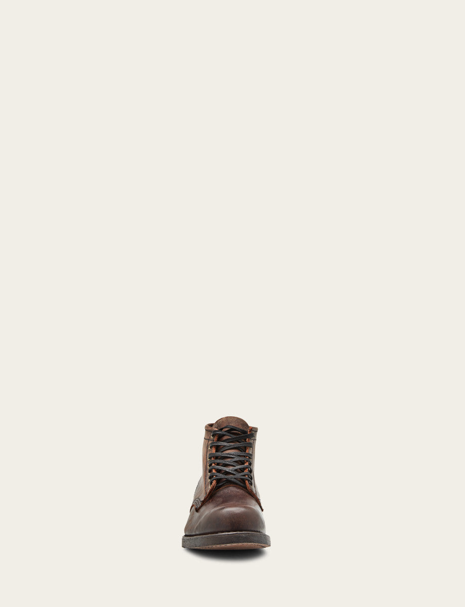 Men's Dark Brown Prison Boots - Dark Brown