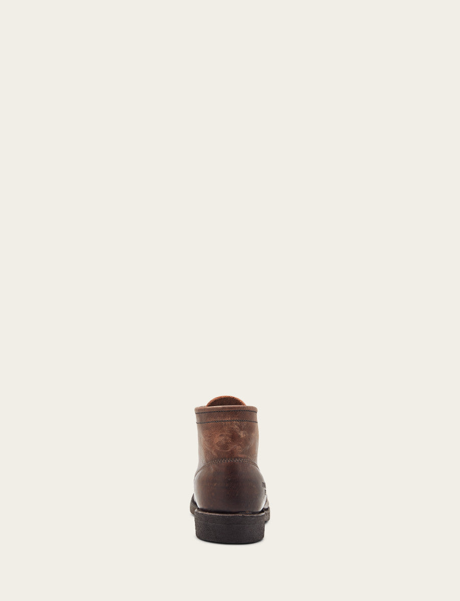 Men's Dark Brown Prison Boots - Dark Brown