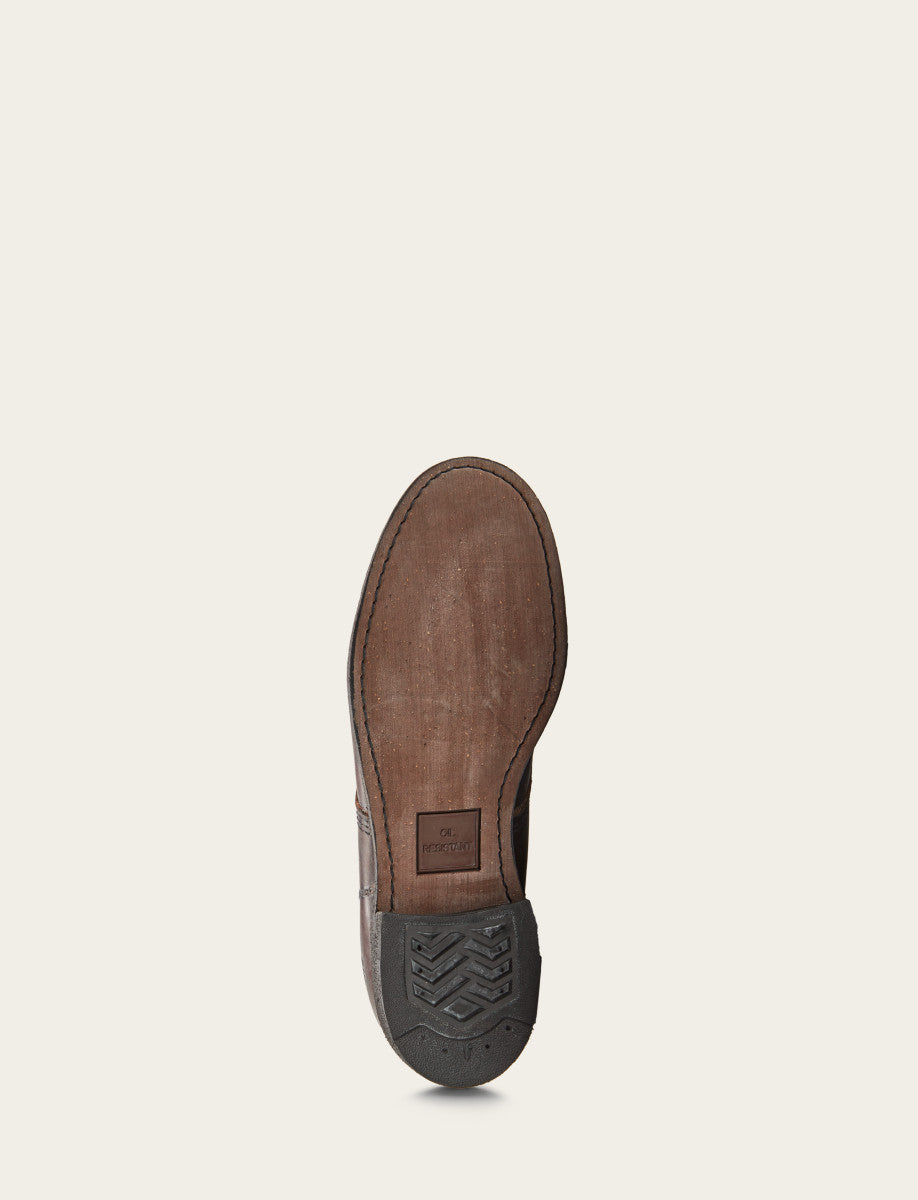 Men's Dark Brown Prison Boots - Dark Brown