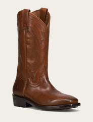 Men's Caramel Nash Deco Stitch Pull On Boots - Caramel