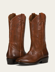Men's Caramel Nash Deco Stitch Pull On Boots - Caramel