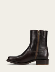 Men's Bourbon Campus Inside Zip Boot - Bourbon