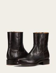 Men's Bourbon Campus Inside Zip Boot - Bourbon